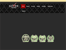 Tablet Screenshot of guvencavehotel.com
